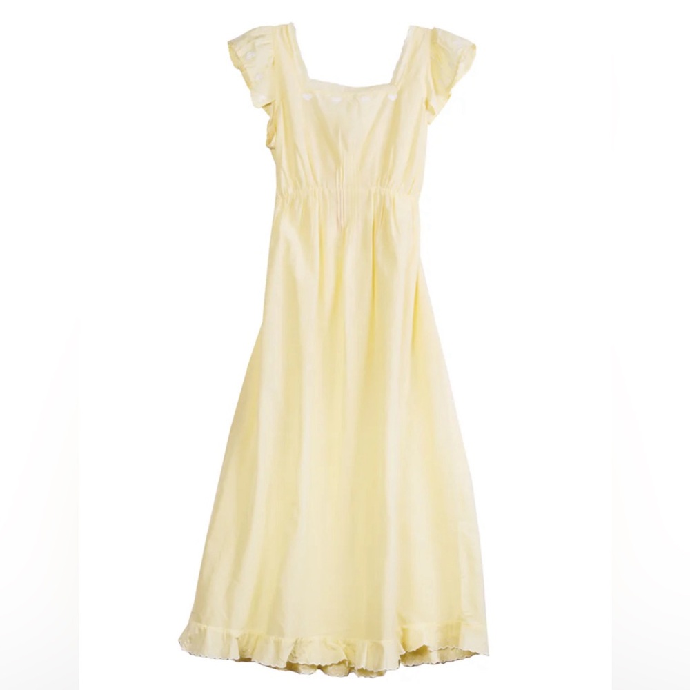 Ciao Lucia Yellow Midi Dress